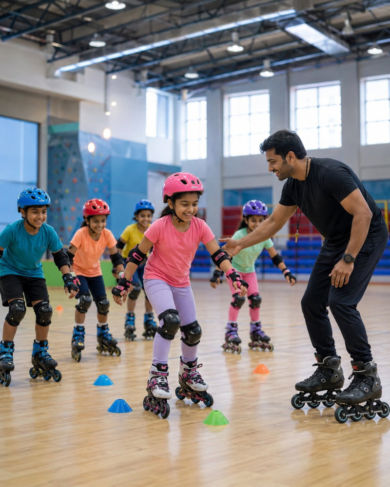 Indoor Kids Roller Skating Class (Barsha 3)