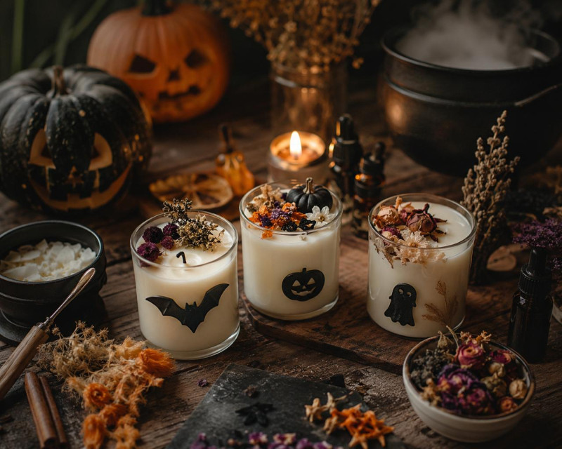 HALLOWEEN CANDLE MAKING WORKSHOP