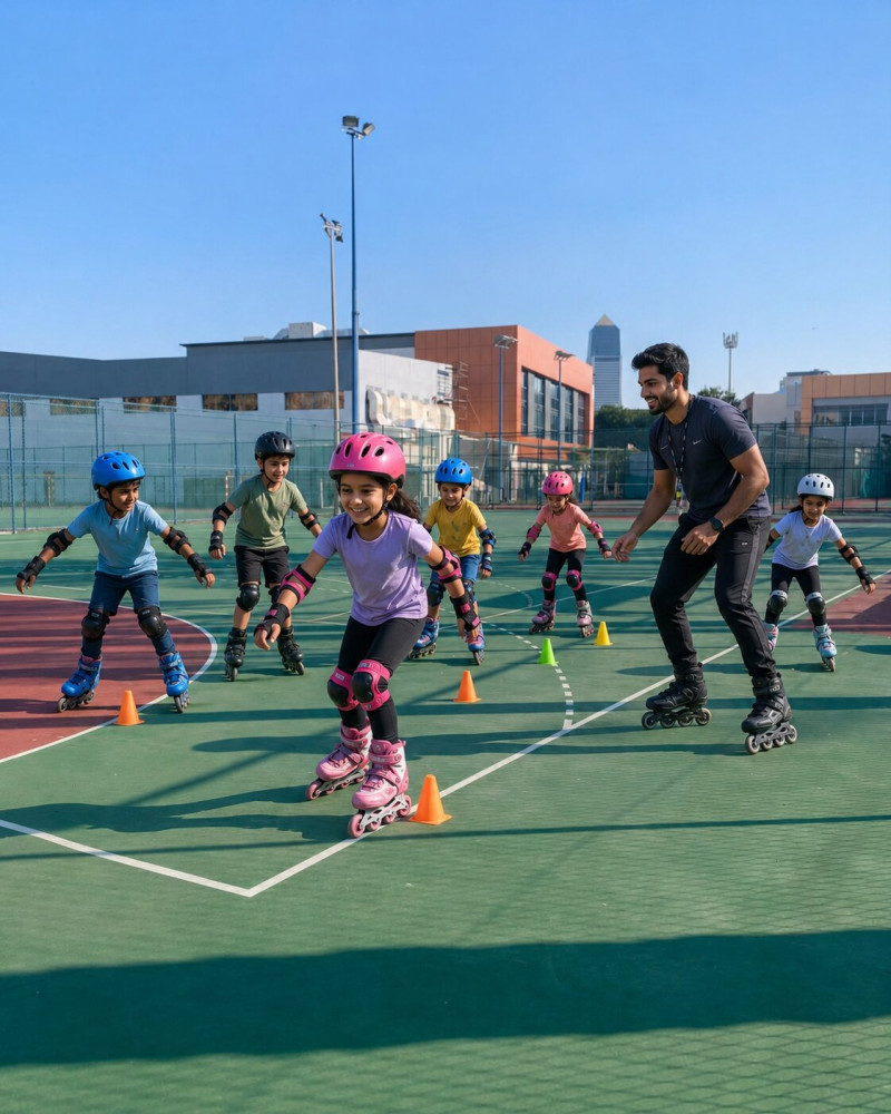 Kids Roller Skating Class (Oud Metha)