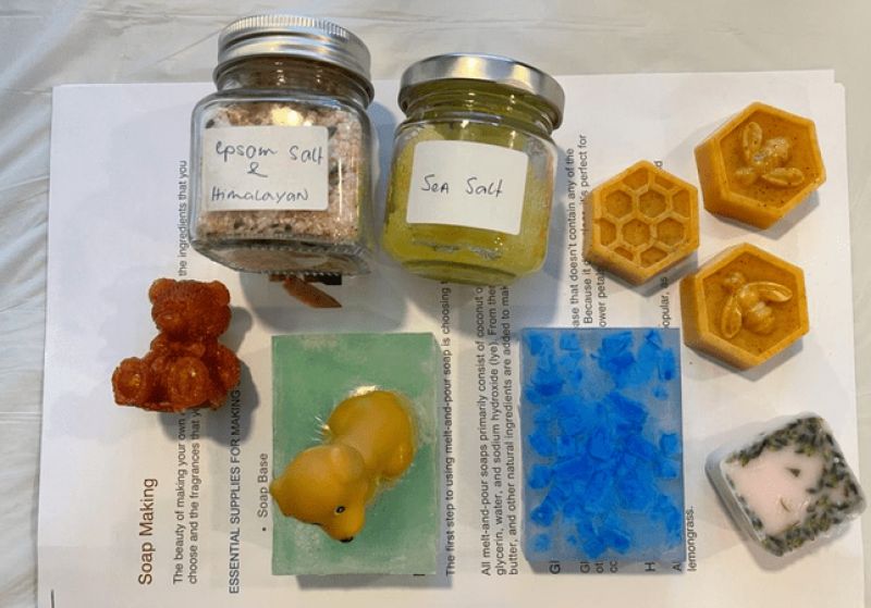 Pamper Yourself: Soap & Spa Salt Making Experience