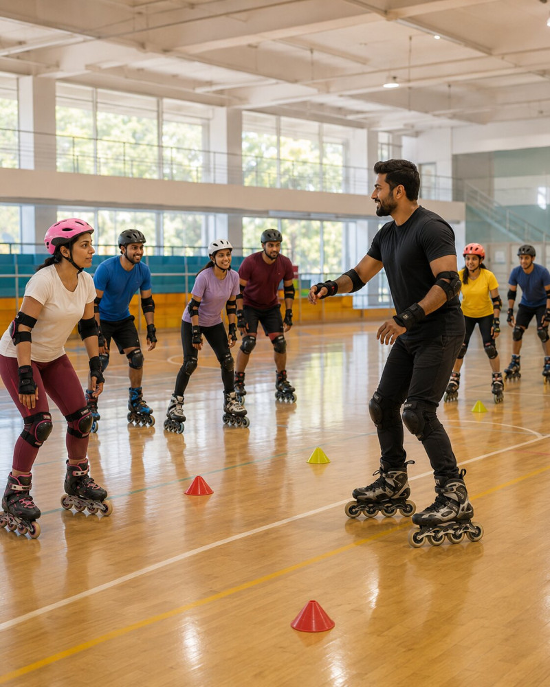 Indoor Adults Roller Skating Class (Al Barsha 3)