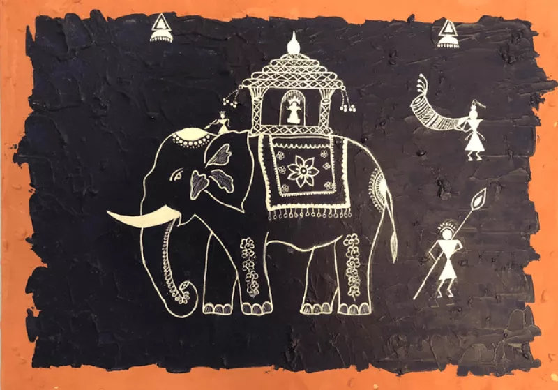 LEARN TRIBAL ART: WARLI PAINTING