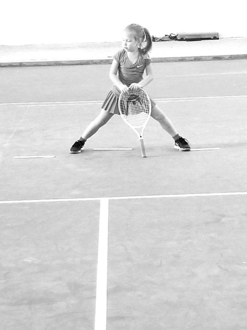 Girls Tennis Lesson